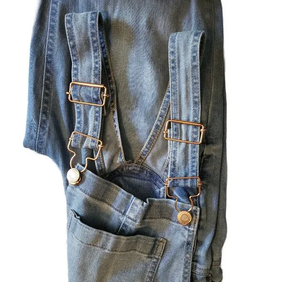 COPY - Kohls SO Girls Jean Overall Size 14, Like New - Picture 6 of 8